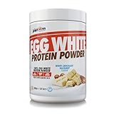 Per4m 100% Pure Free Range Egg White Protein Powder | 30 Servings High Protein Shake with Added MCT | Gut Friendly and Lactose-Free | with Essential Amino Acids (900g, White Chocolate Hazelnut)