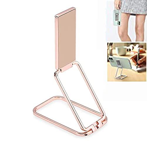 Cell Phone Ring Holder, Retractable Magnetic Phone Ring Holder, 360° Rotation Foldable Metal Ring Grip Stand Holder Suitable for All Models of Cell Phones (C)