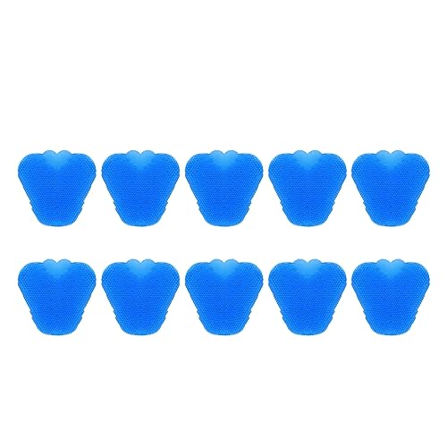 Haofy Alfombrillas para Orinal, 10 Unidades, Color Azul con Diseño a Prueba de Salpicaduras para Reducir Derrames, Pantallas Absorbentes para Orinal para Baño de Hombres, Baños Públicos, Uso Doméstico