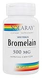 Solaray - Bromelain Extra Strength 500 mg. - 60 Capsules