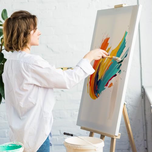 image for ESRICH Stretched Canvas for Painting 16x20 Inch, 3Pack Large Canvas fo