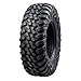 Tusk Racing Four 32x10-14 Tusk TERRABITE Heavy Duty 8-Ply Radial UTV Tires mounted on Tusk CASCADE Wheels - For POLARIS applications 4/156 bolt pattern Includes Lug Nuts (5+2 Offset, Machined/Black)