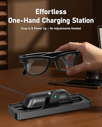 Estación de carga compatible con gafas inteligentes RayBan Oakley Meta Gen 1 2 6