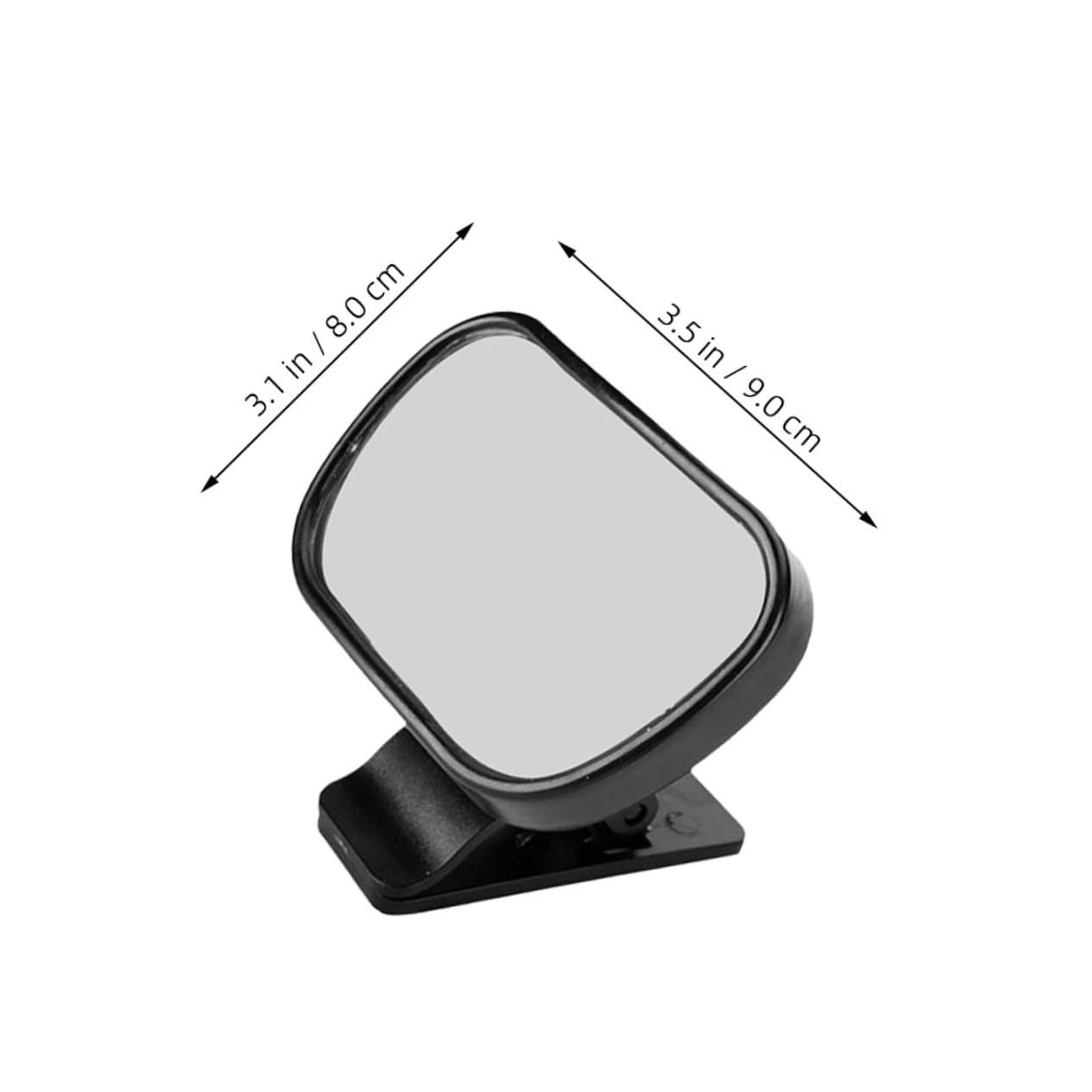 PRETYZOOM Rearview Mirror Auxiliary Baby Car Mirror Rear Facing Suction Cup Installation