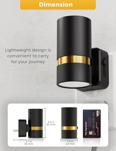 Image of L LOHAS LED Night Lights Plug into Wall, Dusk to Dawn Night Light