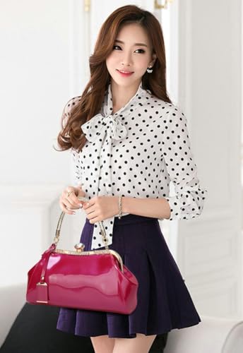 Womens Glossy Patent Leather Clutch Handbag Designer Luxury Tote Shoulder Bag Large Wedding Evening Purses2