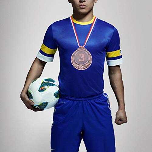 Medalhas de Prêmio IMIKEYA com Fita de Pescoço e Medalhas de Prêmio de Metal para Jogos Esportivos C