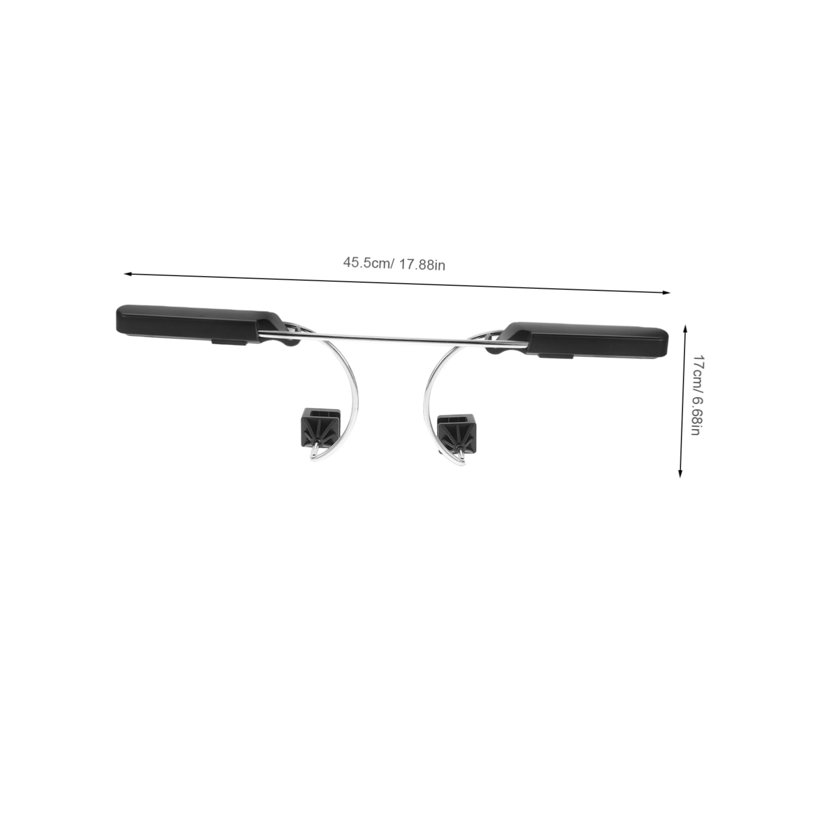 Unomor Car Seat Back Hanger Universal Coat Rack for Car Retractable Headrest Hooks Sturdy Abs Easy Tool- Mount