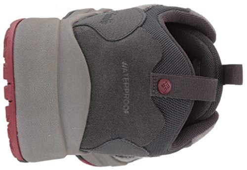 Columbia Men's Pivot WP, Shark/Red Element, 7.5
