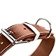 HUNTER AALBORG SPECIAL Hundehalsband, Leder, strapazierfähig, komfortabel, 55 (M), cognac