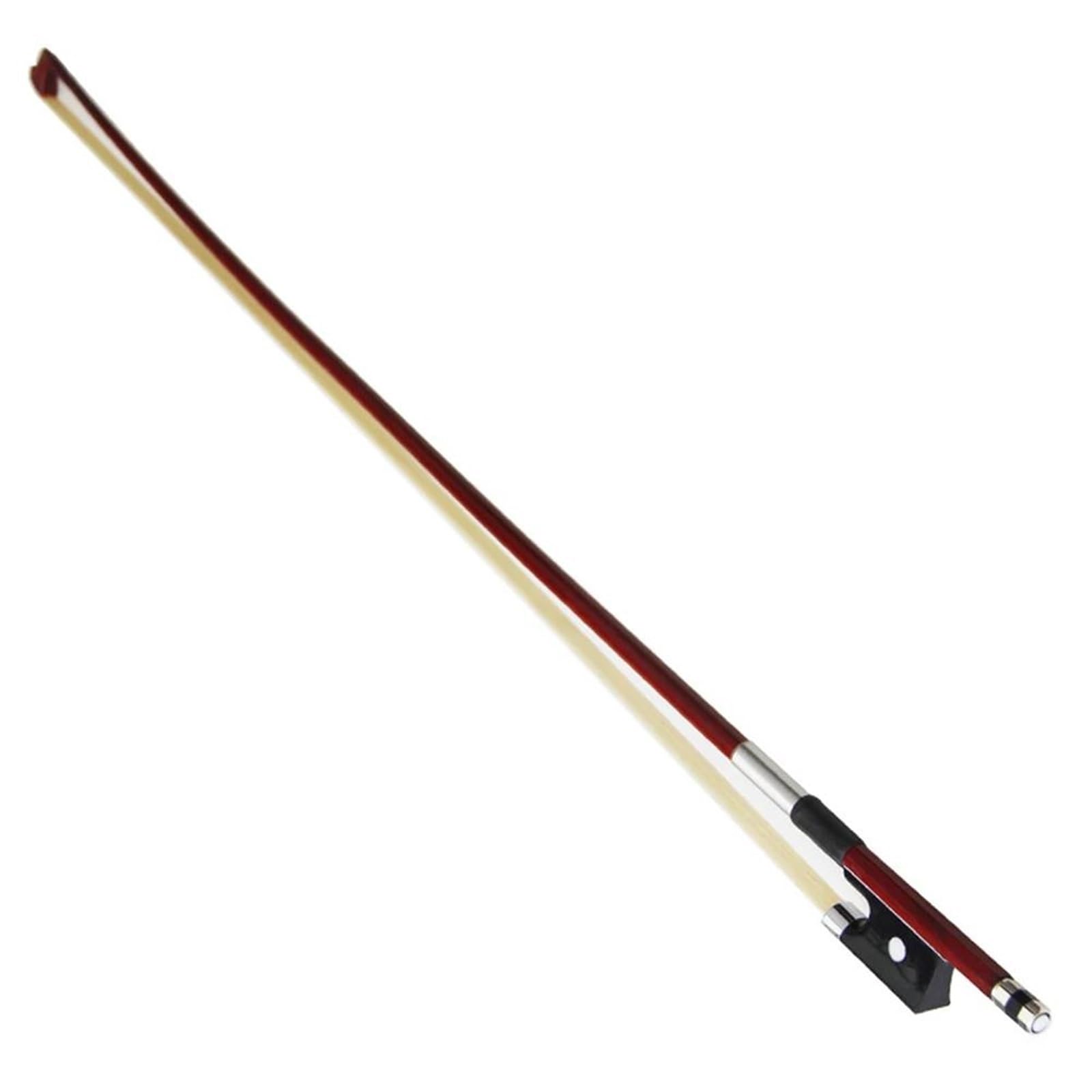 Arcos de violín hechos a mano 1 8 1 10 Arco De Violín Crin De Caballo Principiante Práctica Rejilla Fibra Accesorios Instrumentos De Cuerda(1/10)