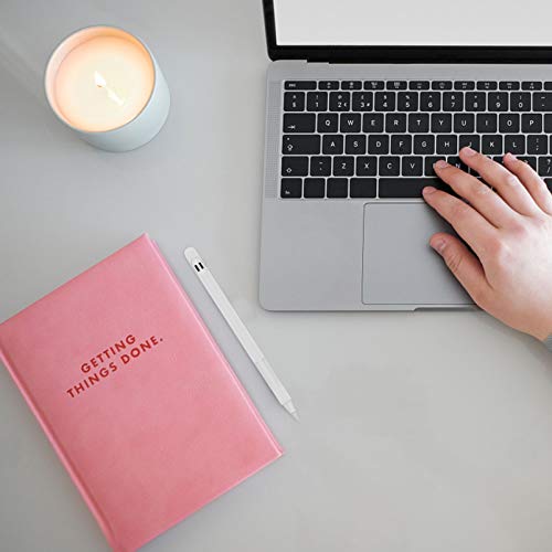 ULTECHNOVO Conjunto de Capa de Manga de Estilete de Silicone Branco Pontas de LÃ¡pis Capa Protetora