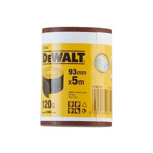 DeWalt Rotoli Carta Abrasiva 1/3 5 Metri Grana 120...
