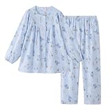 婦人長袖長パンツ（袖・足口ゴム通し穴付） 綿１００％ キシリトール加工 TP2195 レディス