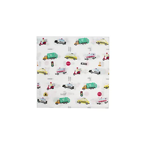 Transportation Paper Napkins, 24 Ct | Car Party Napkins | City Transportation Paper Napkins #TOP10
