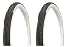 Lowrider Tire Set. 2 Tires. Two Tires Duro 26" x 1.75" Black/White Side Wall HF-120A. Bicycle Tires, Bike Tires, Beach Cruiser Bike Tires, Cruiser Bike Tires