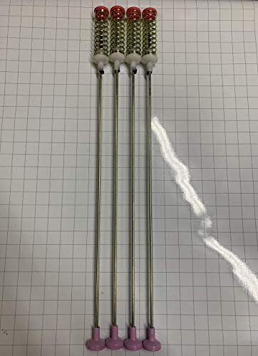 NEW 4 Pieces DC97-16350D Suspension Rods 26" Long compatible for Samsung Washer by OEM Manufacturer DC97-05280H AP5579032 by PartsForLess-2 YEAR WARRANTY