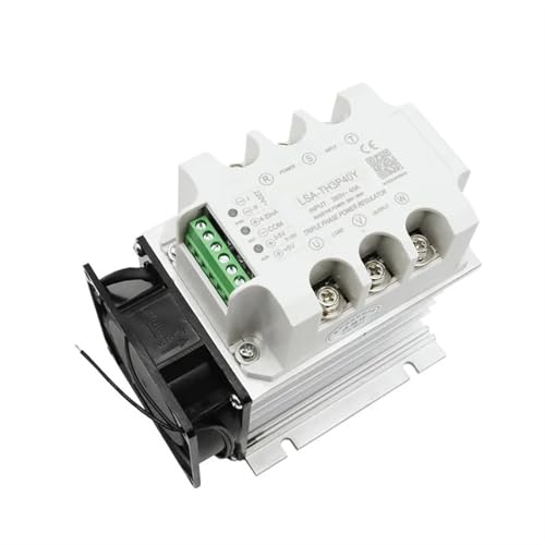 Régulateur de tension CA triphasé 15A-40A gradateur thyristor avec ventilateur