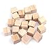 Produktbild Akozon Holz Würfel Natürliche Quadratische Holzblöcke Holz Würfel DIY Handwerk handgemachte Woodcrafts Kinder Spielzeug Home Decor Platz Holzblöcke für Puzzle machen Kunsthandwerk