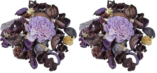 Homéa, Pot-Pourri 110G Essentiel Parfum Lavande (Lot de 2)