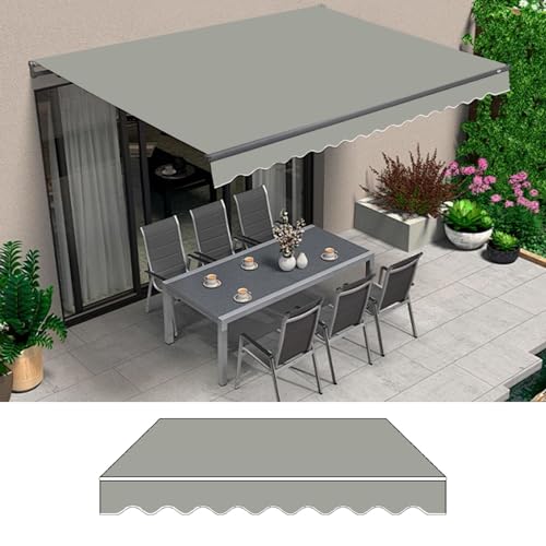 Cubierta de tela para toldo de patio en poliéster con acabado premium duradero