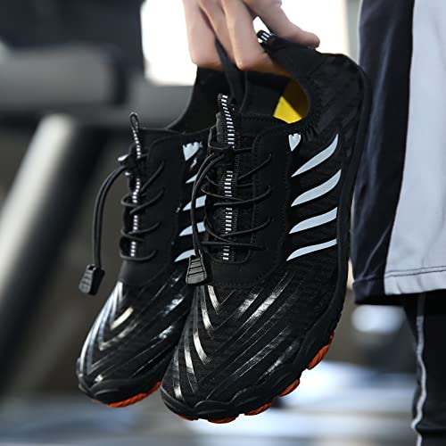 Image of Hike Barefoot Shoes Womens Men,Unisex Barefoot Water Shoes Breathable, Anti-Slip Hiking Footwear for Athletic Wide Toe Shoe Footwear for Hiking, Walking, Running, Yoga, and Water Sports