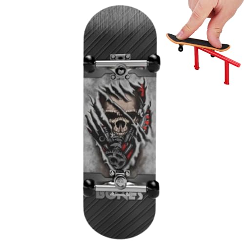 Qumiuu Juguetes de patineta - Juguete de Scooter de Dedo con Cubierta de Madera de Arce de 5 Capas, Tablero de Dedos de Scooter, patinetas de Juguete de Dedo para favores de Fiesta