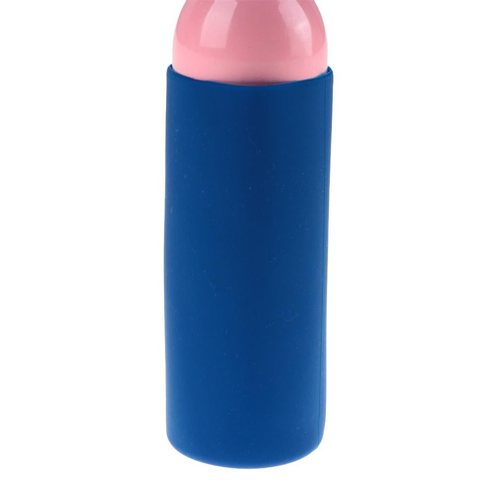 hobbyhub 2pcs Blue Silicone Sublimation Tumblers Sleeve, 17x7cm Reusable Silicone Skinny Wrap Blanks Mug Clamp Sleeve Fixture for DIY Bottle Cup Decor