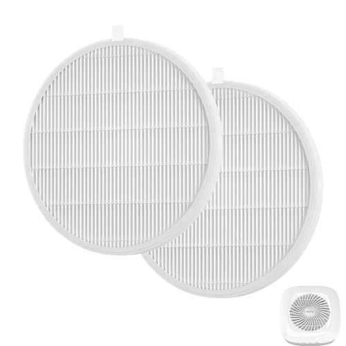 Puummpru Nagelstaubsammler Ersatzfilter 2 Pack - Hochwertiger wiederverwendbarer Staubfilter, kompatibel mit Nagelstaubsammler Vakuumventilatoren für professionelle und häusliche Nagelkunst