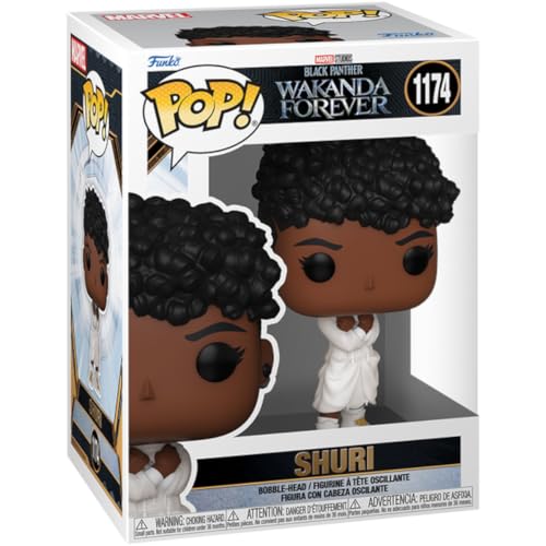 Funko POP! Marvel: Black Panther: Wakanda Forever, Shuri, Collectable Vinyl Figure, Gift Idea, Official Merchandise - Image 3