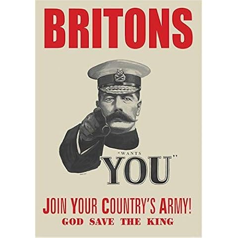 Westair World War 1 Lord Kitchener Recruitment Poster A3 Cover