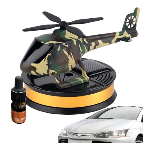 Perfume de helicóptero para carro | Com Perfume 10ml Aromaterapia Solar Spinning,Ornamentos de conso