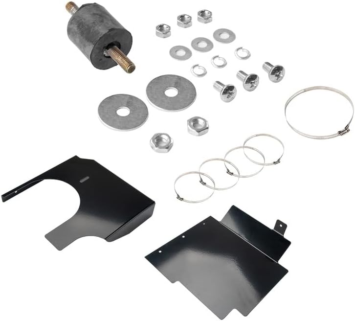 SIZZER 4" Cold Air Intake System Kits w/Filter Aluminum Replacement for 2002-2006 Escalade/Avalanche 1500/ Yukon, 2000-2006 Suburban 1500/2500 5.3L/6.0L, 1999-2006 Silverado/Sierra 1500 2500 (Red)
