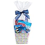 Purple Q Crafts Clear Basket Bags 16 x 24 Cellophane Gift Bags, Small 1.2 Mil Thick (20 bags)