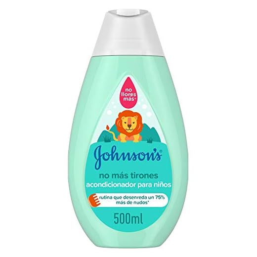 Johnson's Baby Acondicionador, No Más Tirones para Niños, 500ml