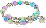 Alex and Ani Women's Islander Wrap Bangle Bracelet, Rafaelian Silver, Expandable