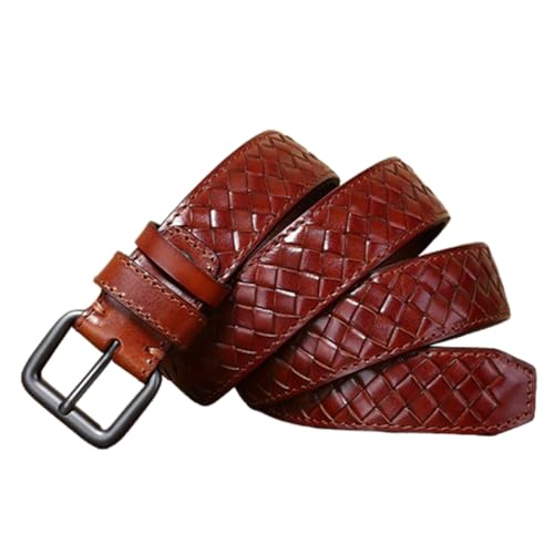 Ceinture en cuir véritable robuste de 4 mm pour résoudre les problèmes de déformation
