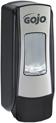 Gojo ADX-7 Manual Foam Hand Soap Dispenser Chrome/Black 700mL 1ct - 8788-06 image 2