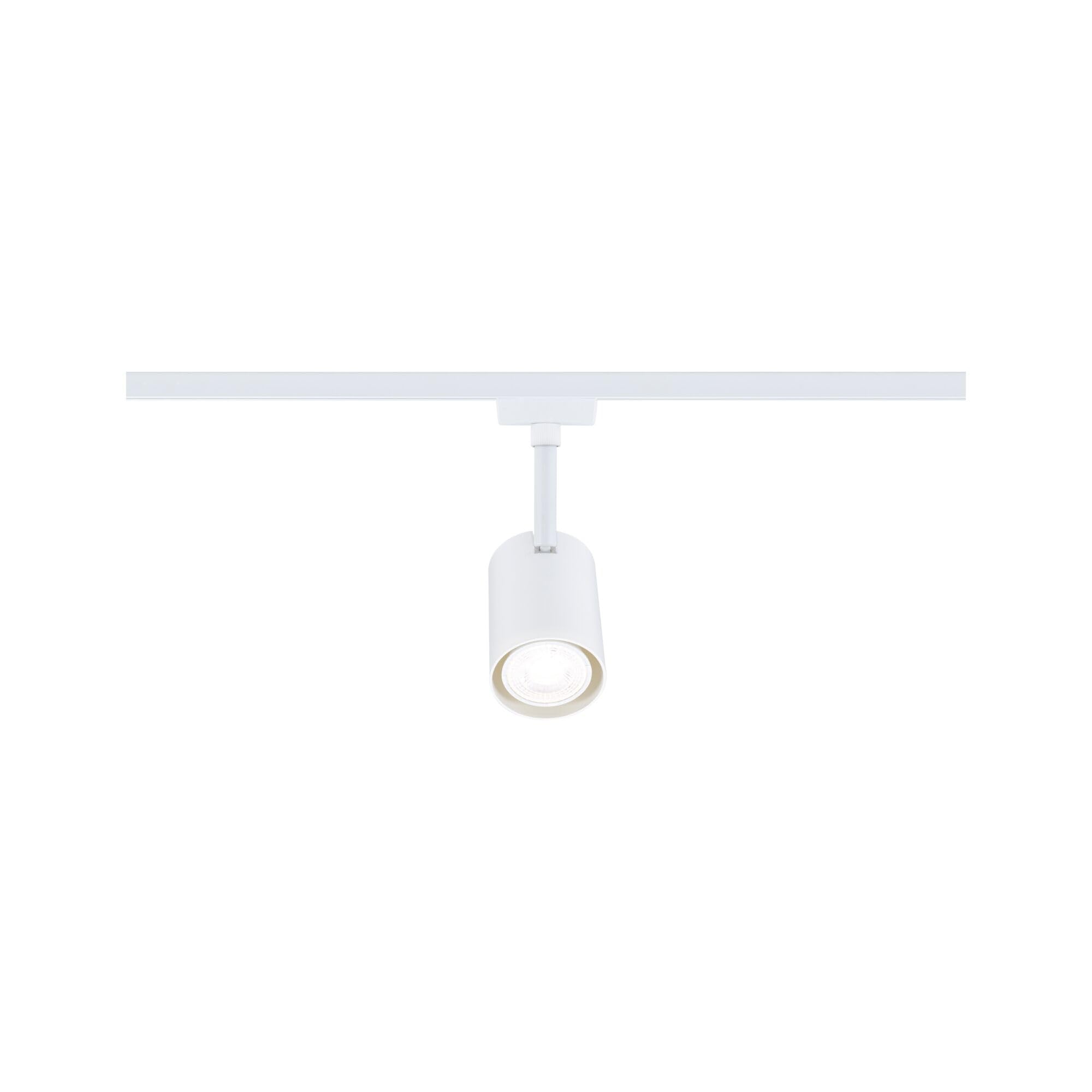 Paulmann 95663 URail Schienenspot Luxe Smart Home Zigbee RGBW GU10 4,8W dimmbar 230V Signalweiß Schienensystem