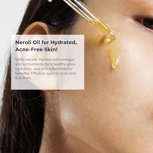 Alana Mitchell AM66 Nourishing Neroli Face Oil (0.5 Oz) – Soothing Neroli Oil For Glowing Skin – 100% Natural Face Moisturizer Oil – Anti-Aging & Acne Fighting Face, Neck, & Body Oil thumb #1