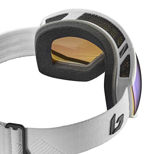 Bolle Northstar White Corp Matte/Green Emerald Cat.2 | Medium-Large - Snow Goggles Unisex-Adult #TOP1