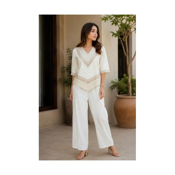 short kurti for women embroidered pure cotton