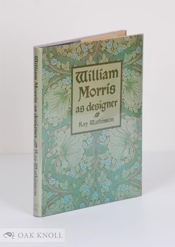 William Morris As Designer [Unknown] B0026CI9I0 Book Cover