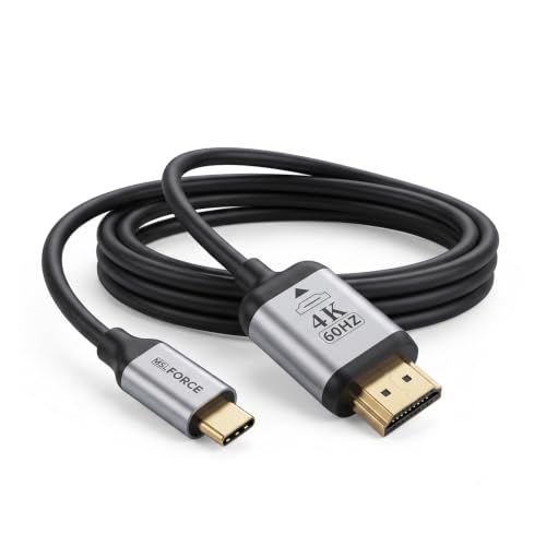 ���{�̒������ MSL FORCE USB-C & HDMI �P�[�u�� [DPAlt���[�h�Ή���USB-C�|�[�g��p] [4K/60hz] uc0120 �I�X-�I�X 1�� �X�g���[�g 1.8m