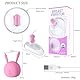 BDSMYEE Vibration Nippelsauger Brustwarzen mit Klitoris Sauger für Frauen,Vibrator mit 10 Modi,Brustwarzen Stimulator,SM Sexspielzeug extreme Paare,Sex Spielzeug ab 18 für Paare extrem (Transparent)