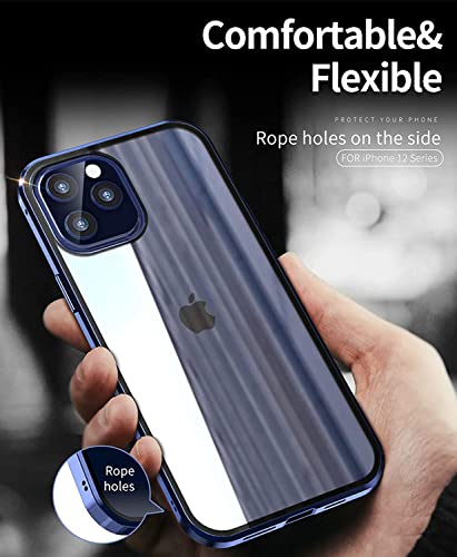 Coque magnétique compatible avec iPhone 12 Pro Max protection intégrale 360 - 4