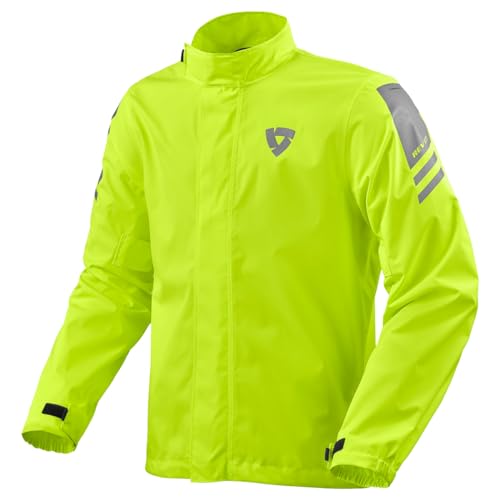 Revit Cyclone 4 H2O Motorrad Regenjacke (Neon Yellow,L)