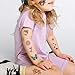 CHARLENT Temporary Tattoos for Kids - 320 Mixed Styles (36 Sheets) Tattoo Stickers Set for Boys and Girls, Car Dinosaur Hawaii Mermaid Watercolor Animals Tattoos for Kids Birthday Party Supplies