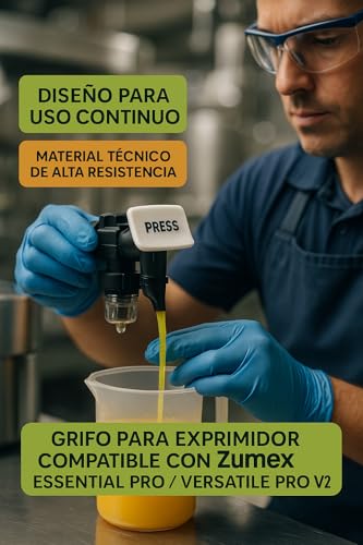 Grifo para exprimidor Zumex Versatile Pro V2 y Essential sin rosca 6