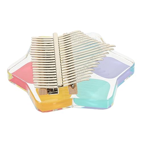 Kalimba touches acrylique avec accessoires le cadeau idéal pour débuter la musique